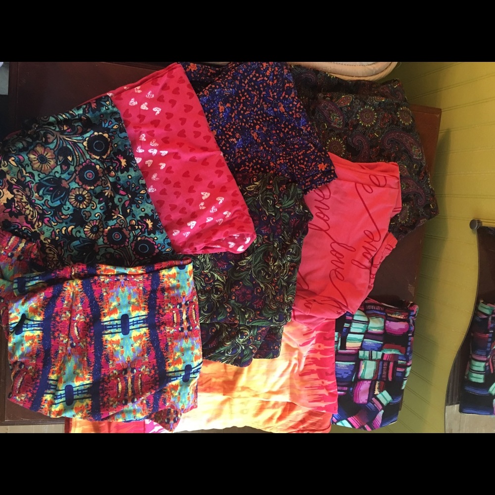 LulaRoe leggings-9 pair!